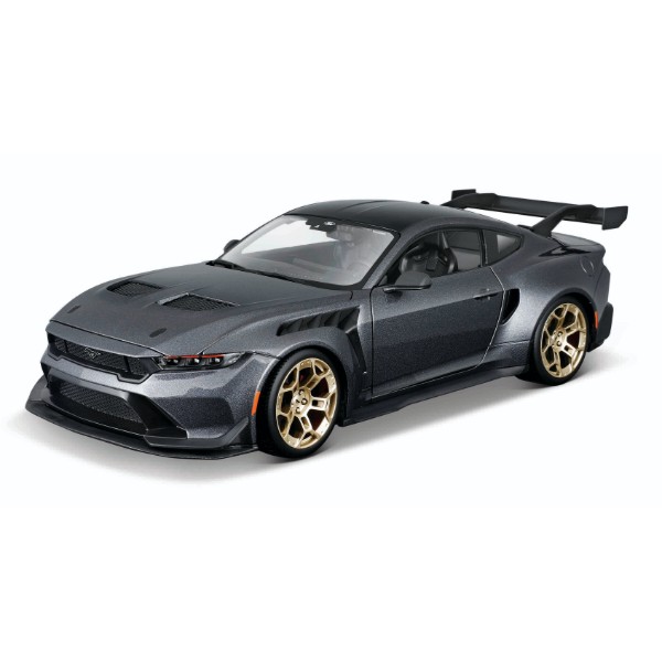 Фото - Коллекционная машинка 1:18 Maisto 2025 Ford Mustang GTD (31468 met.grey)